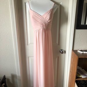 Bill Levkoff bridesmaid dress.